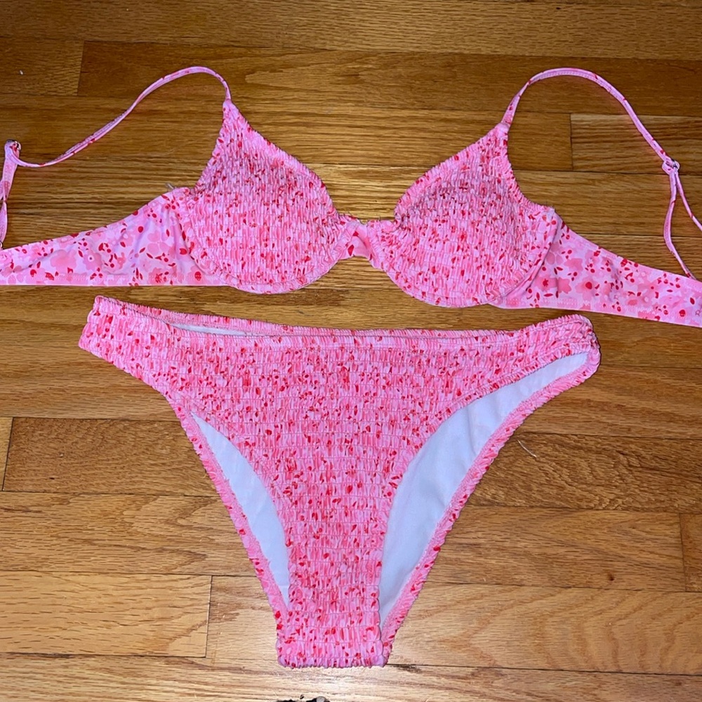 Pink bikini